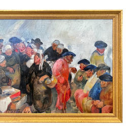 Martha Walter
Title: "Brittany Chicken Market, France"
Size: 16x20"
Medium: Oil on Board
American Impressionism