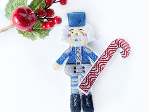 Nutcracker Flat Felt Doll Pattern
