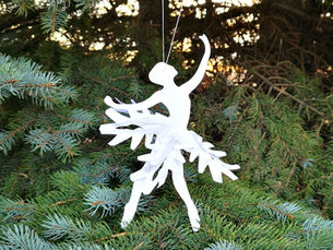 Snowflake Ballerina Craft Tutorial 