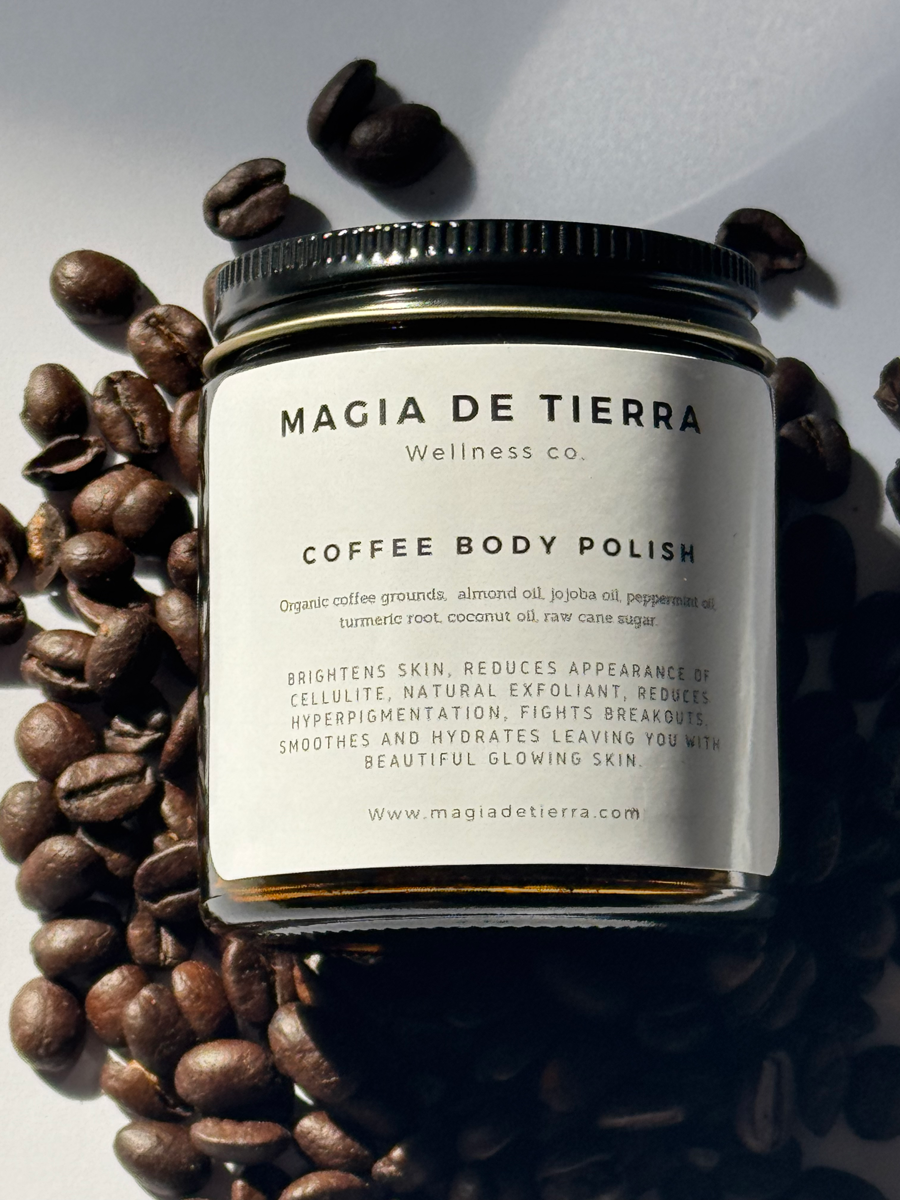 Coffee body polish 