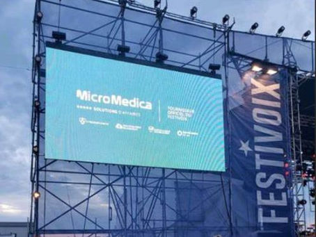 Micromedica est fier de s’associer au Festivoix encore cette année