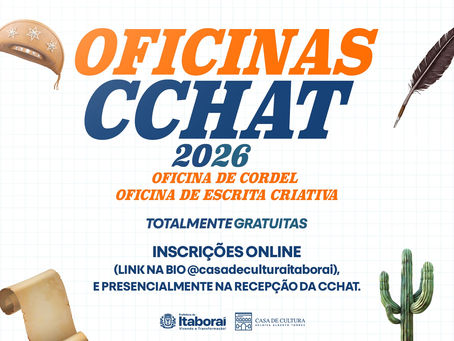 Itaboraí abre 20 novas vagas para oficinas gratuitas de literatura