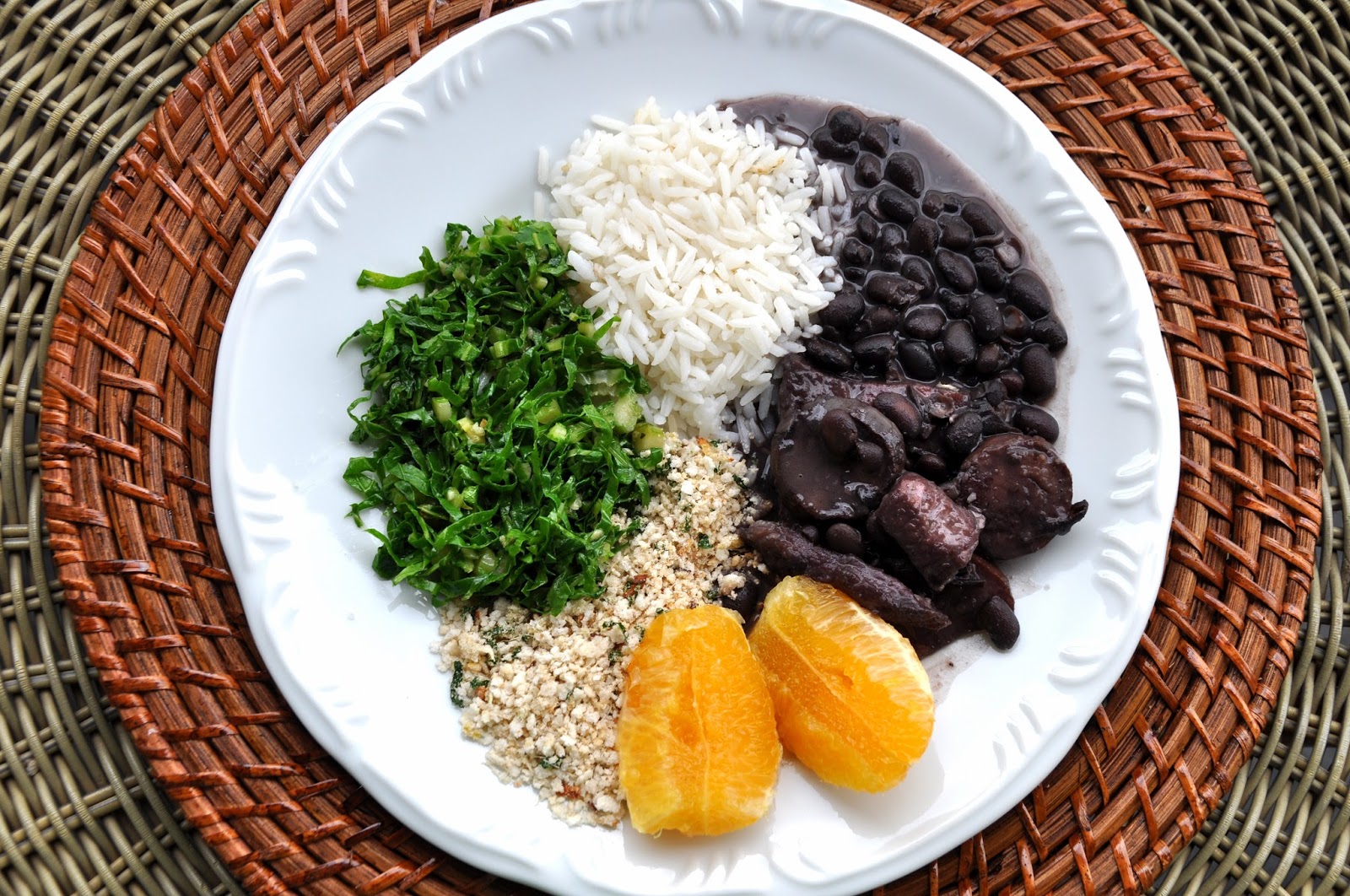 Arranged Food and Objects