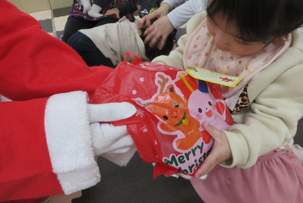 一人一人プレゼントをもらいました。