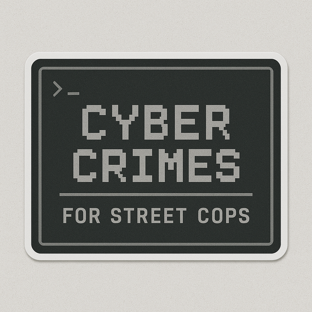 Sticker - Cyber Crimes Terminal
