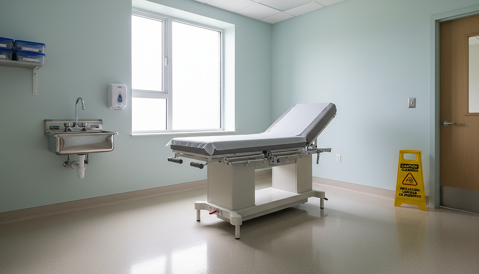 Healthcare spaces need cleaning methods designed around patient safety.