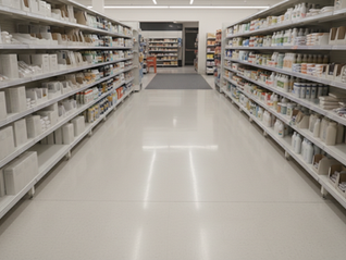 Clean aisles help a store feel safe, orderly, and well managed.