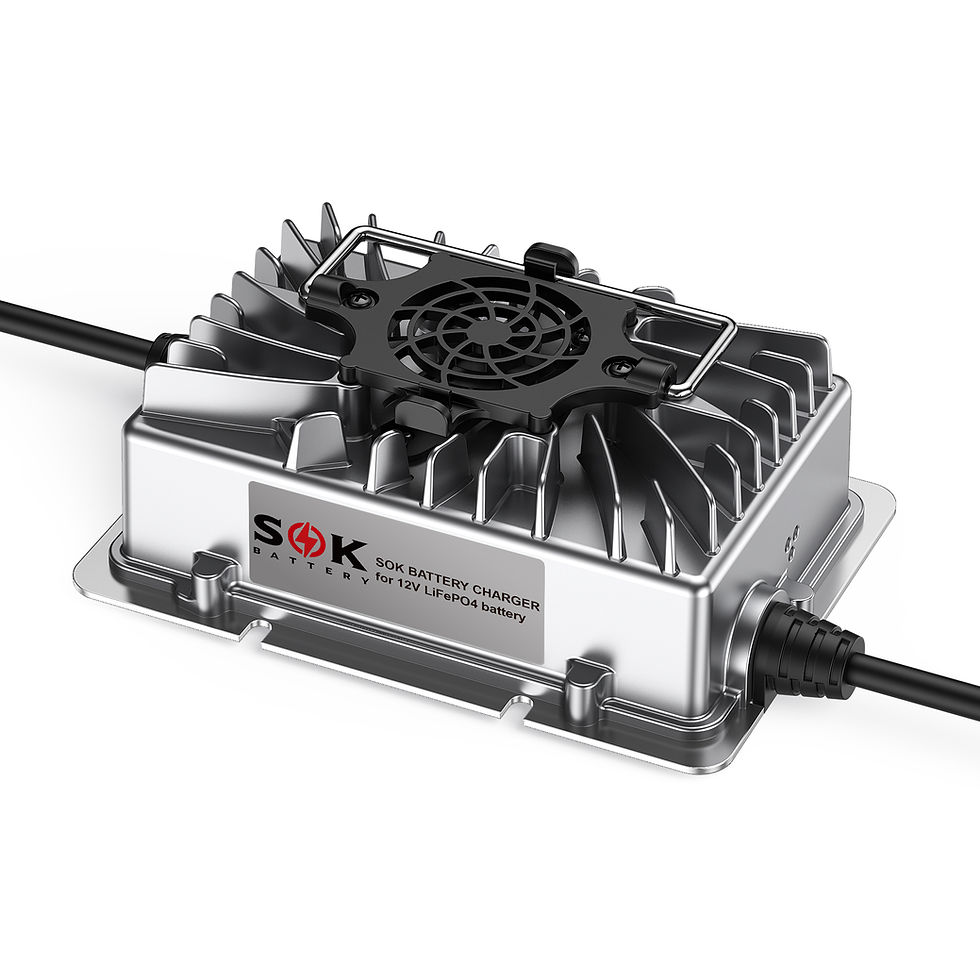 Miniaturbild: SK12V20A | SOK Battery Charger for 12V LiFePO4 Battery