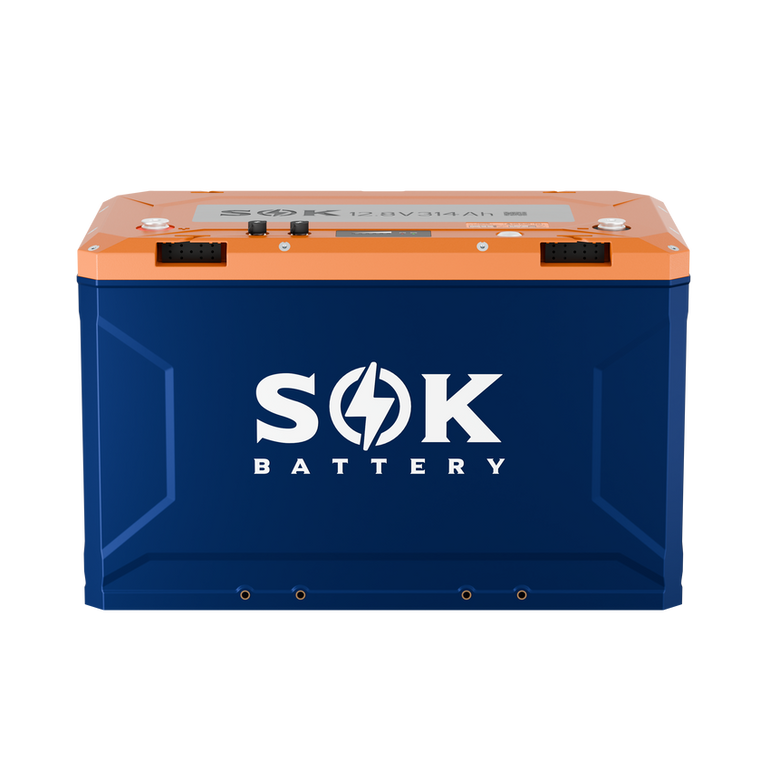 SOK SK12V314PH 12V 314Ah Victron-compatible marine LiFePO4 battery