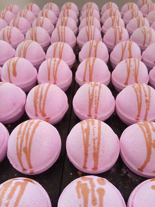 Wholesale designer inspired scented bath bombs by My Little Bath Shop