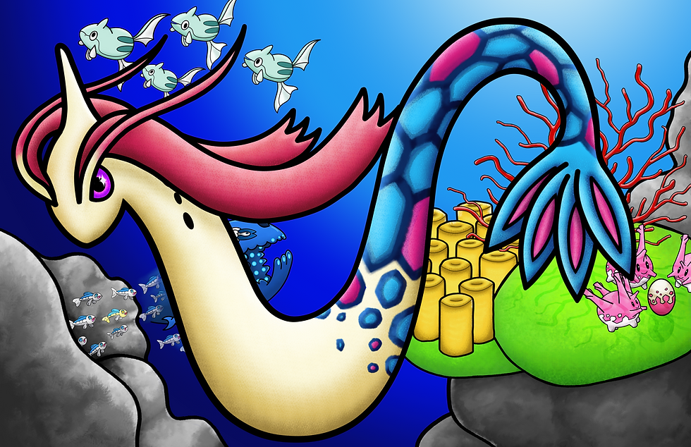 Milotic Visits The Reef