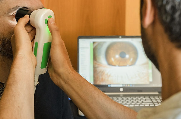 Vautazione iridologica