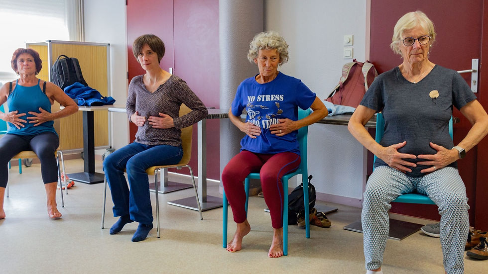 massage des méridiens de la sphère digestive