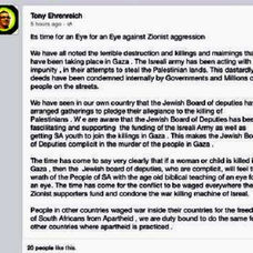 Tony Ehrenreich has at last apologised to the Jewish community for his conduct.