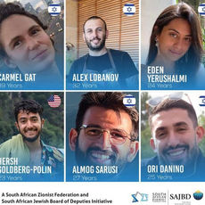This Shabbat we will remember Hersh, Eden, Carmel, Almog, Alex and Ori.