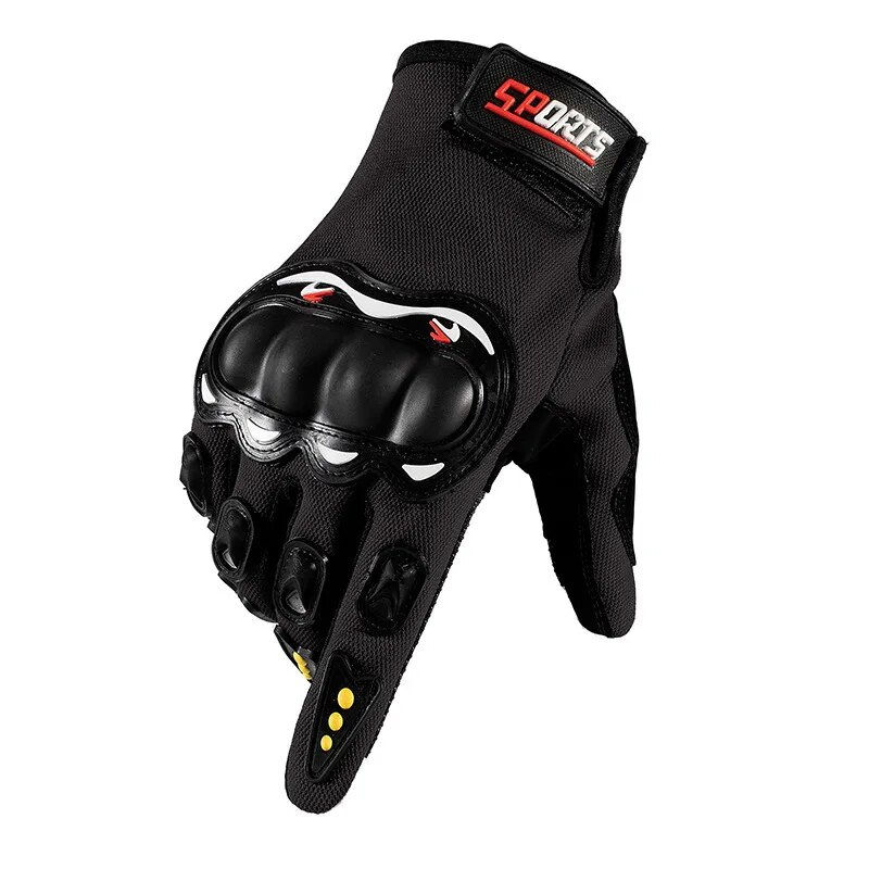 Thumbnail: Full-finger Motorcycle Gloves Men Touch Screen Outdoor Off-road Sports Cycling P