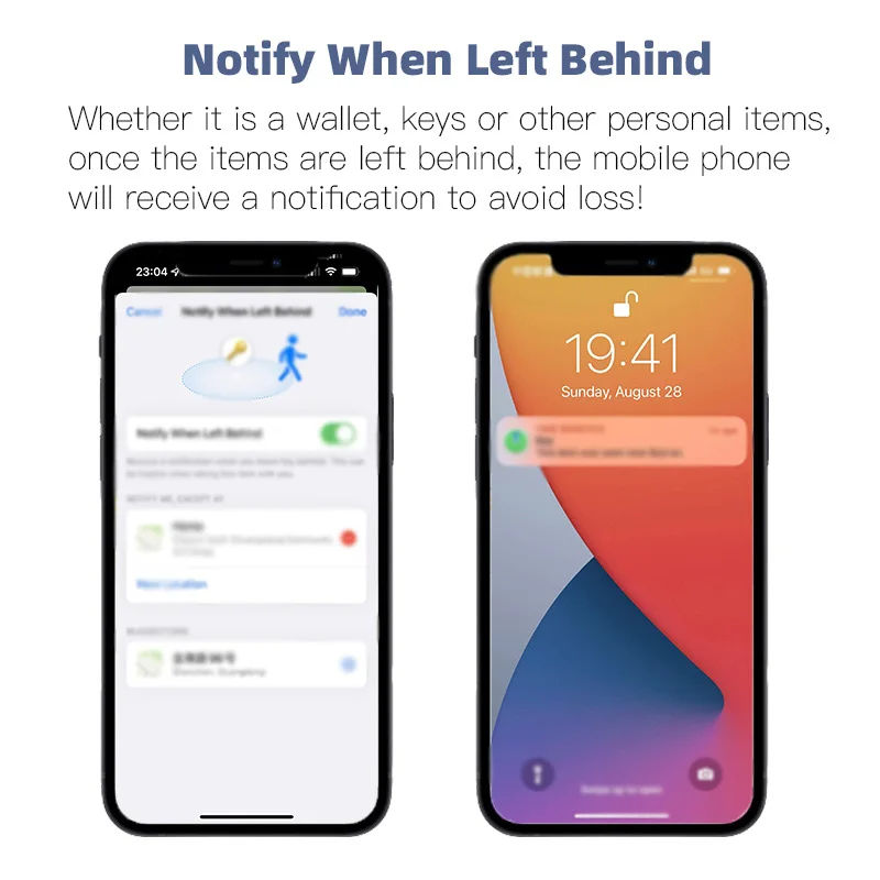 Thumbnail: Bluetooth Mini Tracking Device for Apple Find My APP Smart Tag Kid Pet Car GPS L