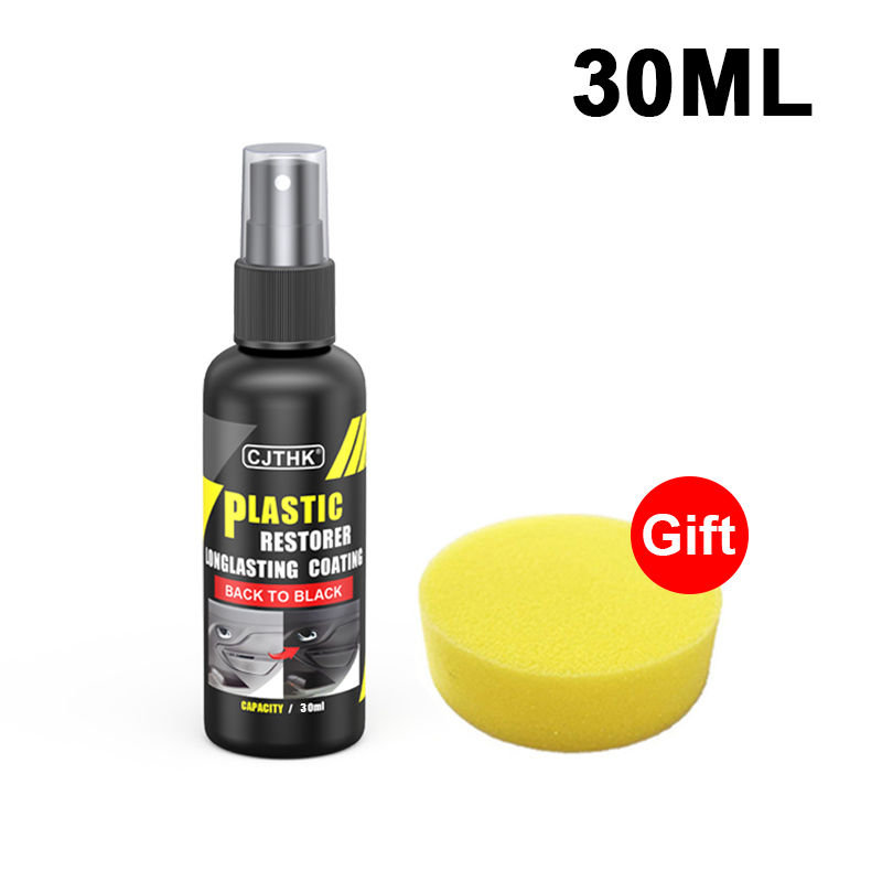 Thumbnail: Car Plastic Restorer Back To Black Gloss Plastic Renovator Longlasting Coating L