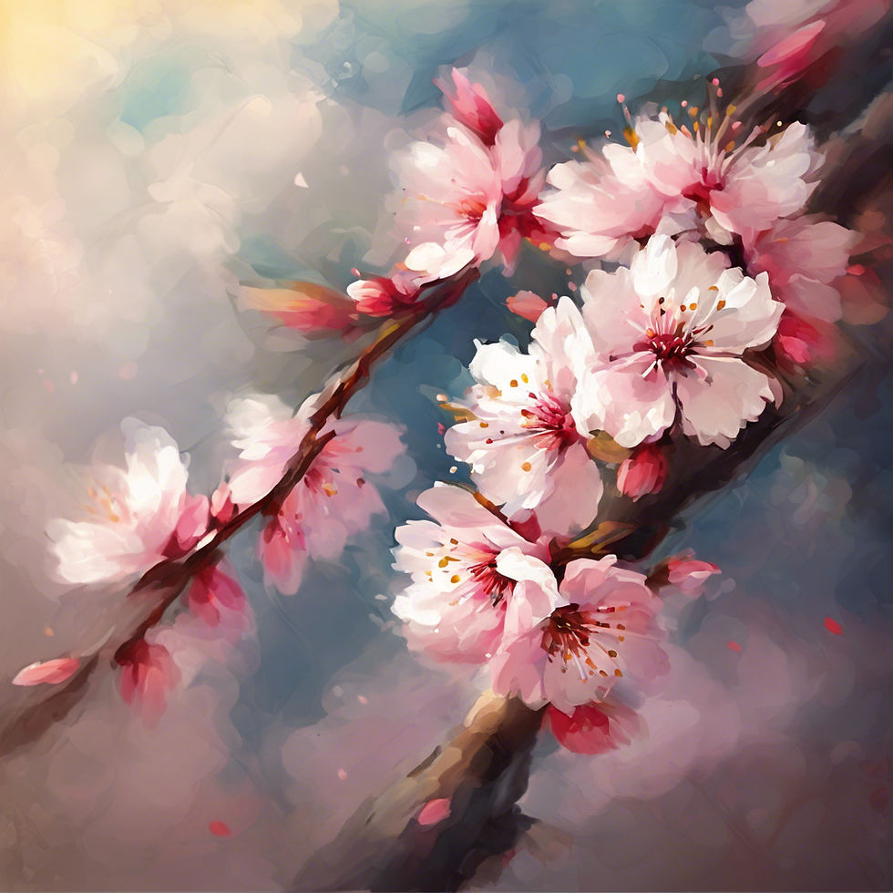 Unveiling the Beauty: My Unique Perspective on Painting Sakura Flowers
