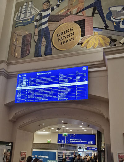 neuer ZIM 150 Bremen Hbf, Empfangshalle