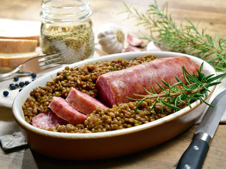 Lentils and Cotecchino: a delicious Italian New Year's Tradition