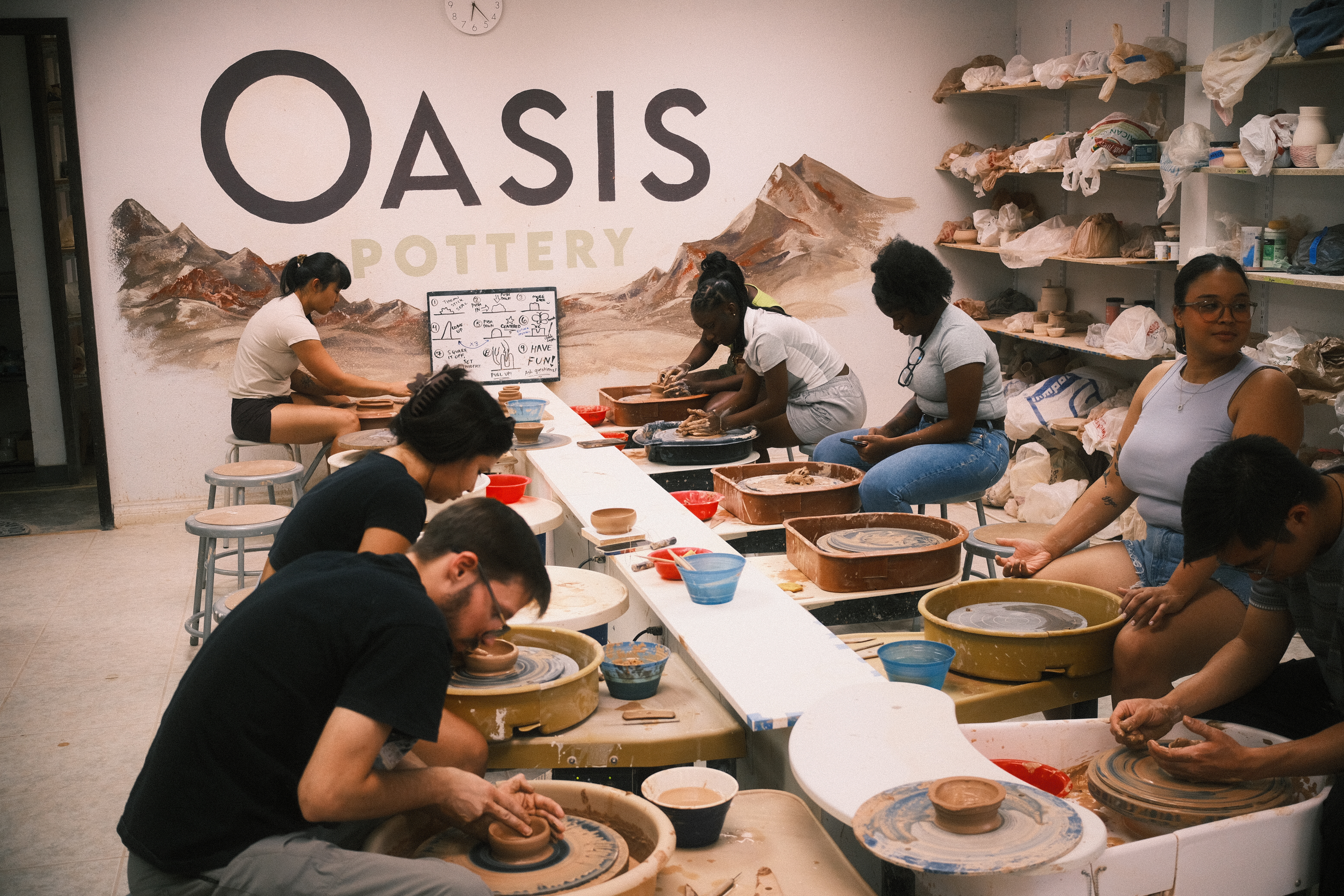 Oasis Pottery Studio & Supplies