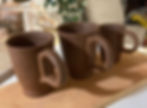 Mugs Made by Our Beginning Instructor