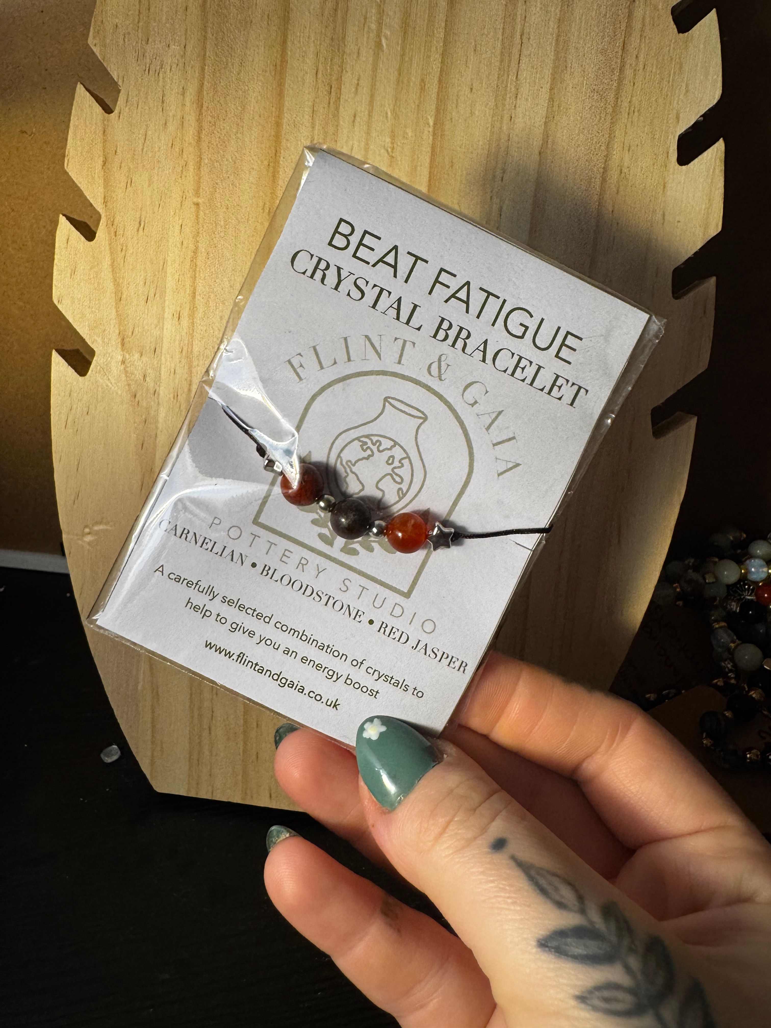 Beat Fatigue Crystal Bracelet