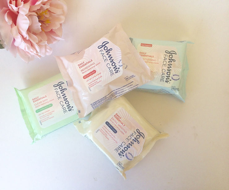JOHNSONS FACE CARE facial wipes
