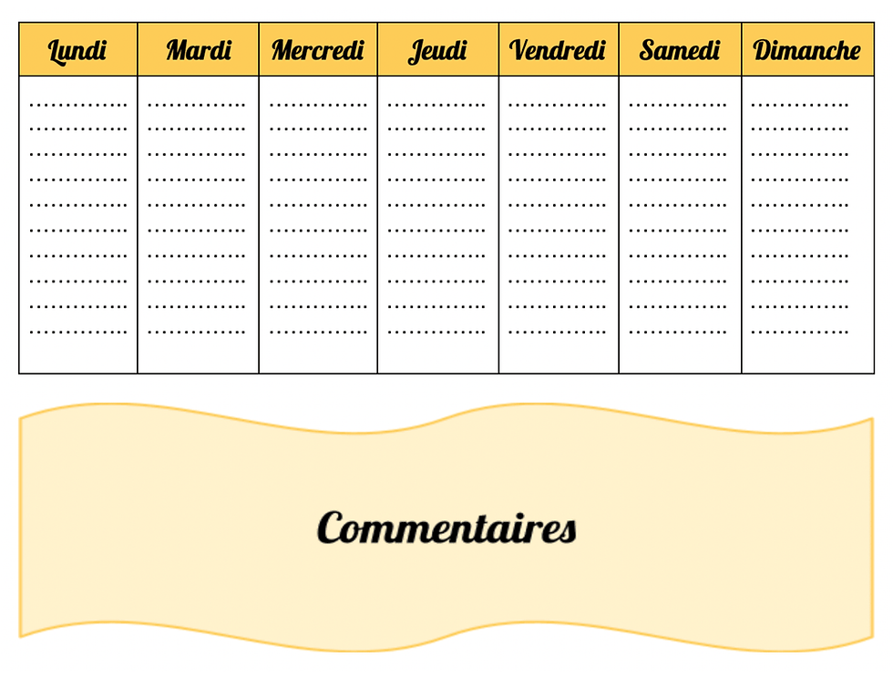 Weekly Planner