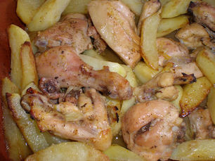 FRANGO COM LARANJA E MEL