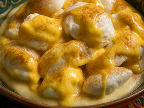 🍮✨ Farófias Tradicionais Portuguesas – Leves, Doces e com Molho Cremoso 🇵🇹