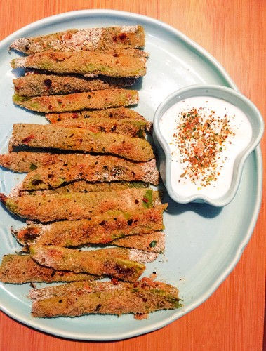 Peixinhos da horta no forno