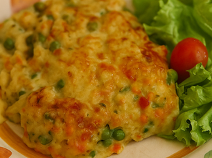 Travessa de bacalhau à chefe gratinado com queijo e batata