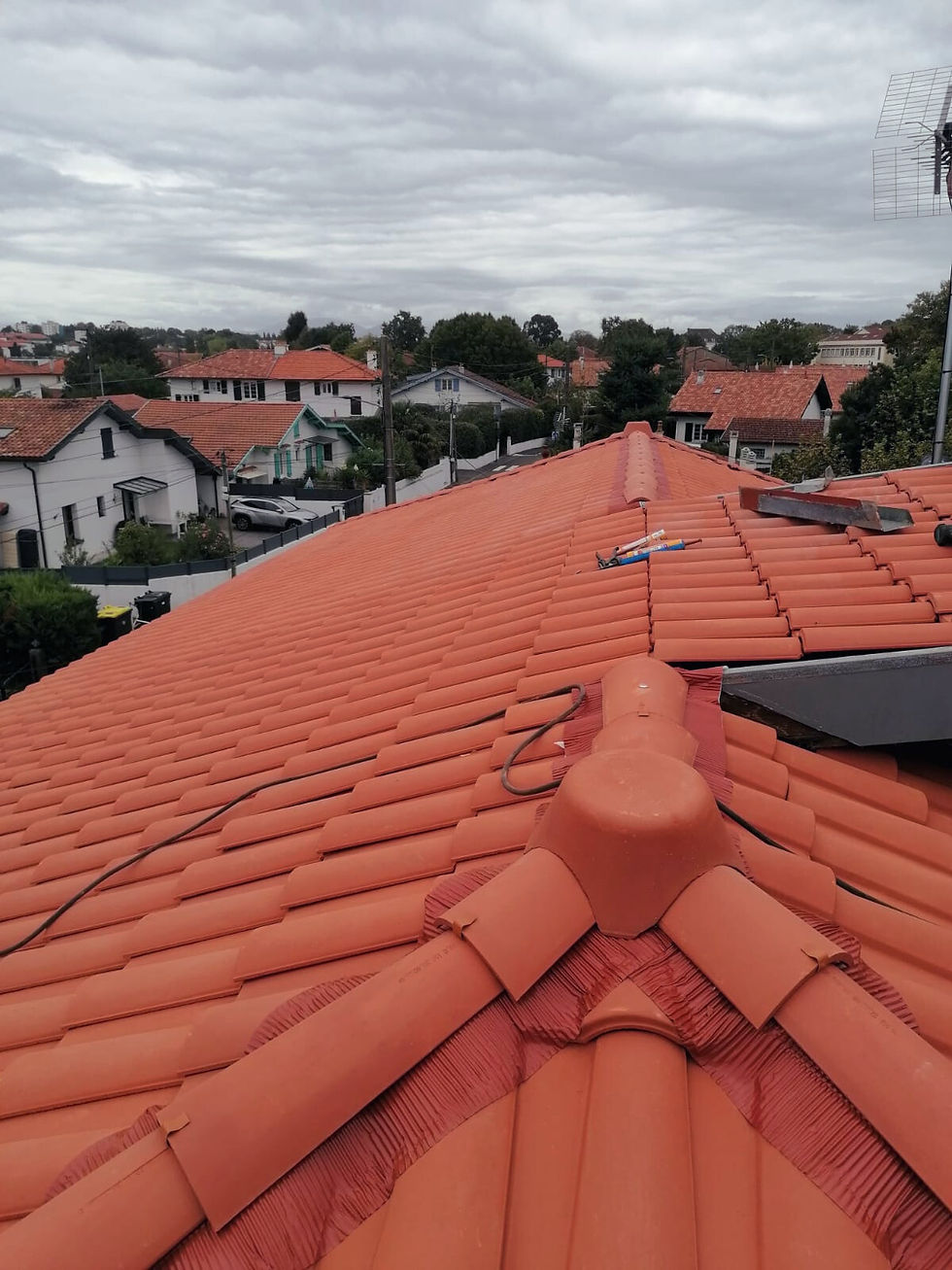 Rénovation de toiture à Anglet