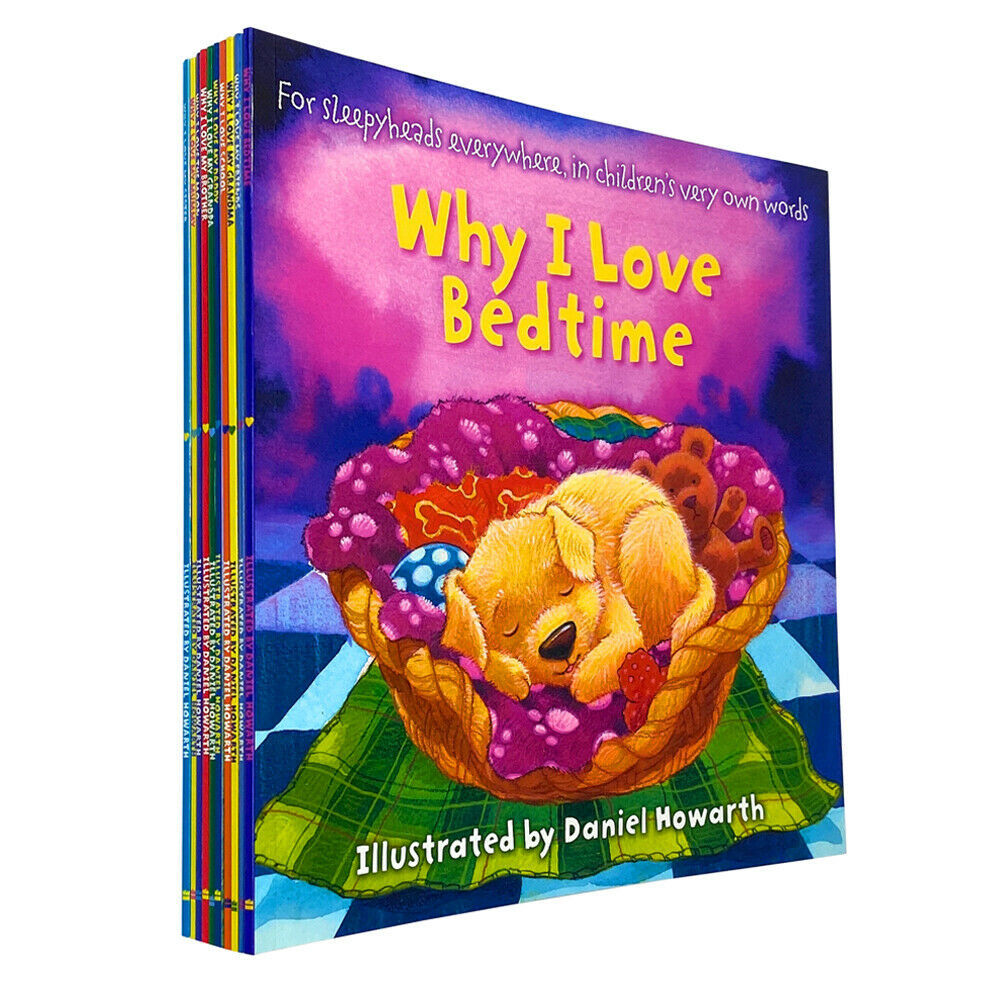 Why I Love 10 Picture Flat Books Children Collection