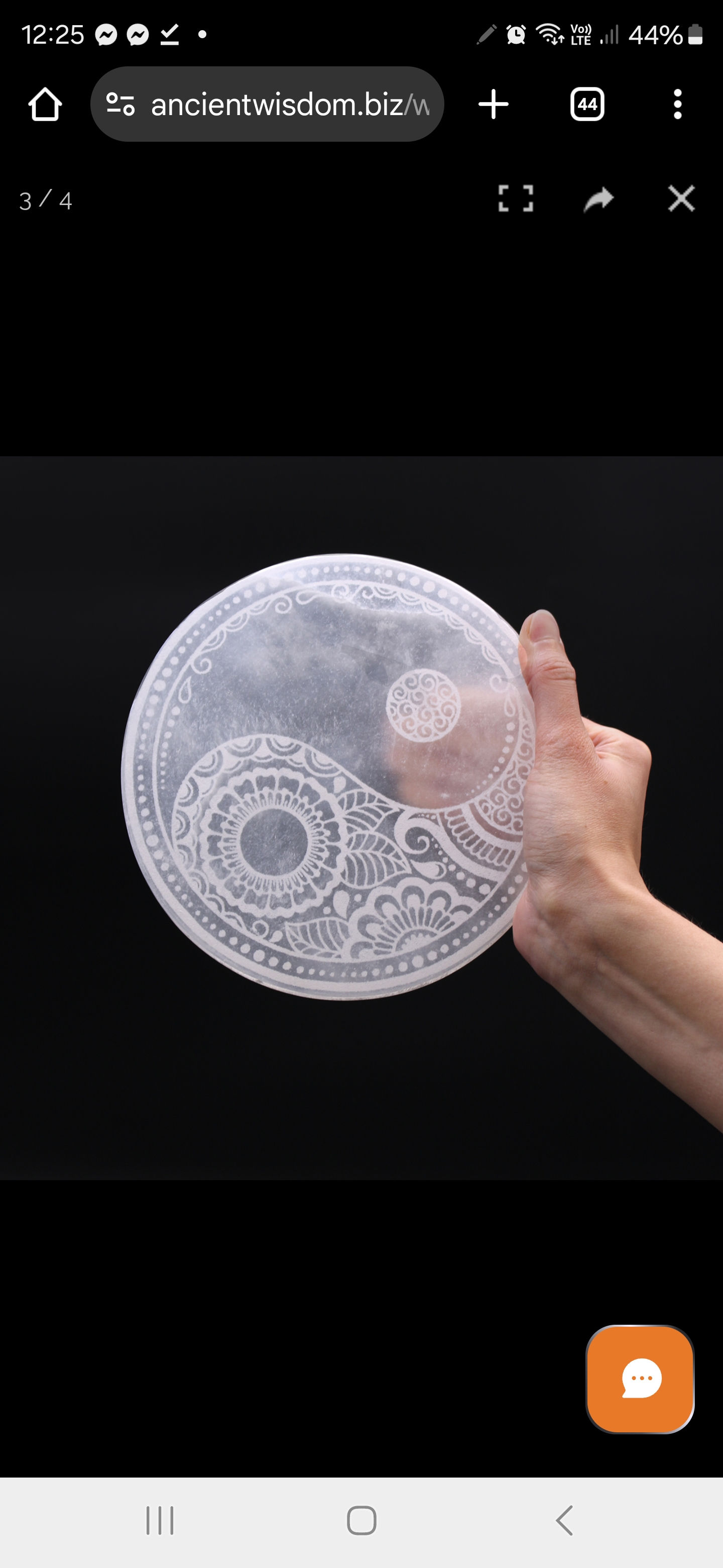 Large Charging Plate 18cm - Feng Shui