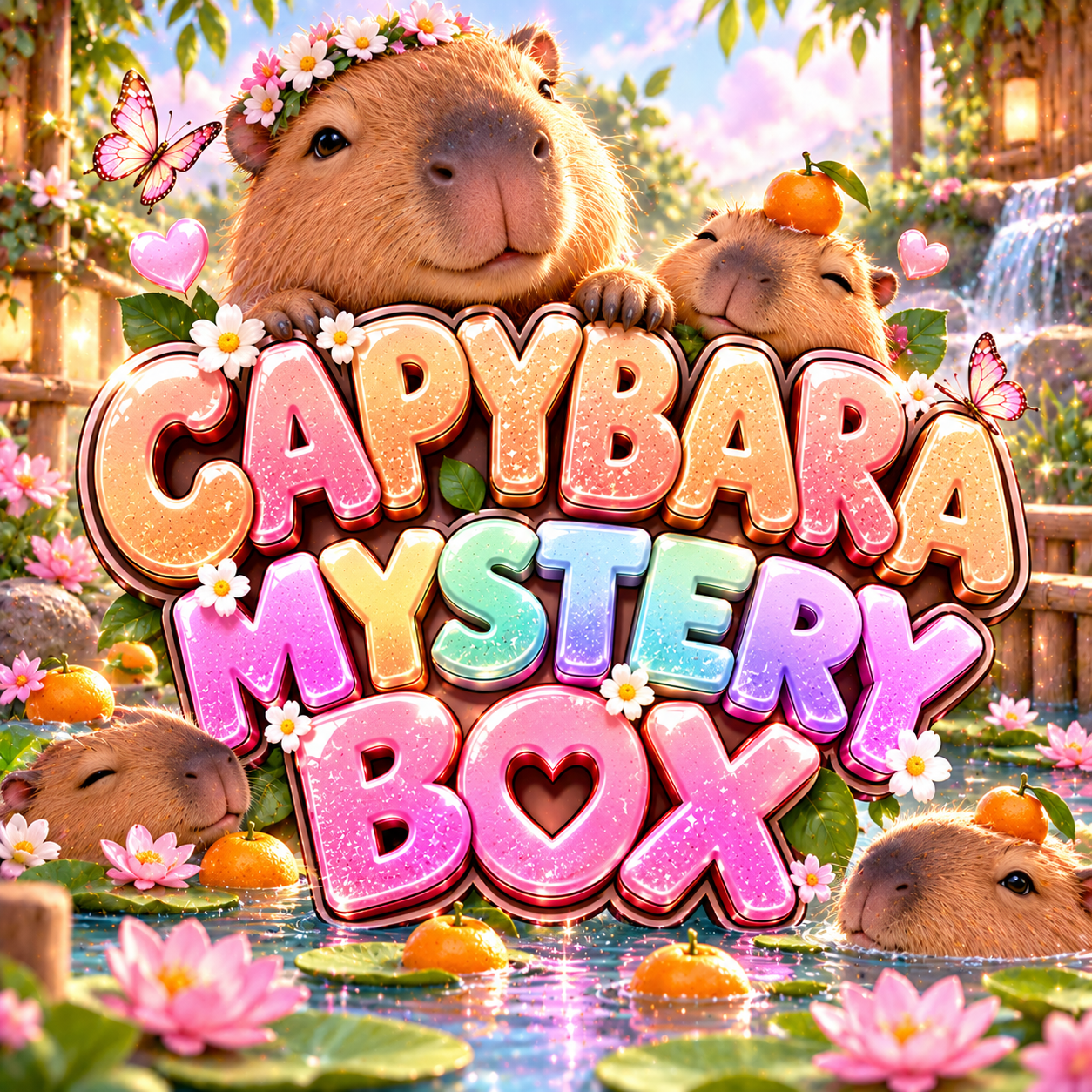 Capybara mystery box