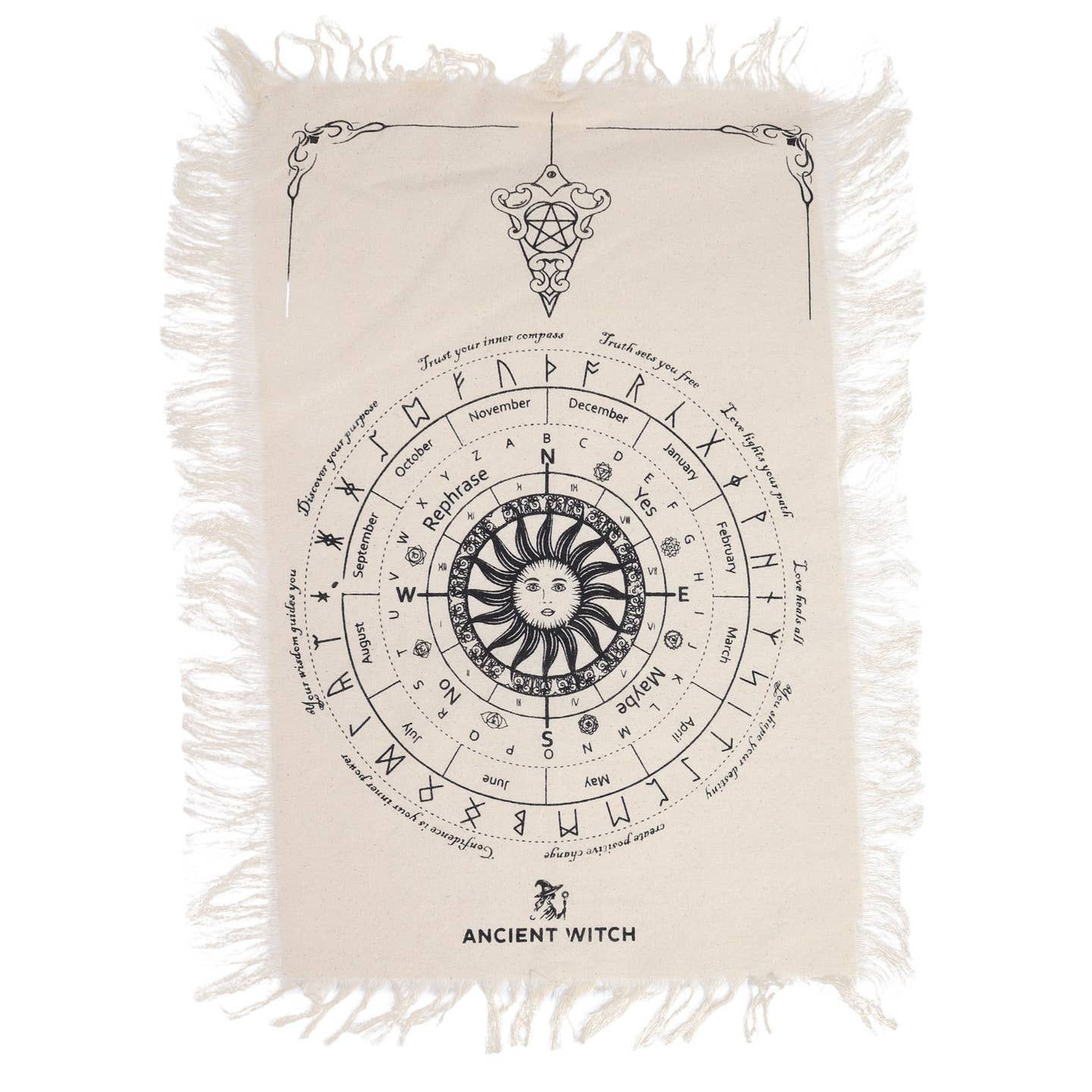 Sun divination cloth