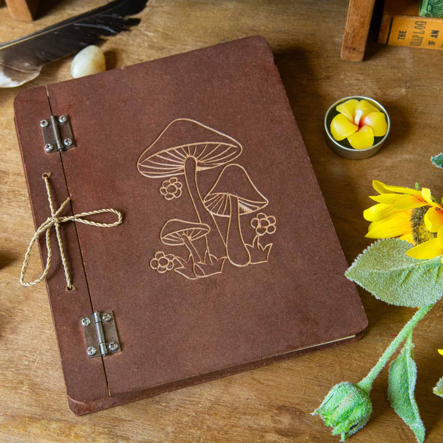 Mushroom blank smell spell book