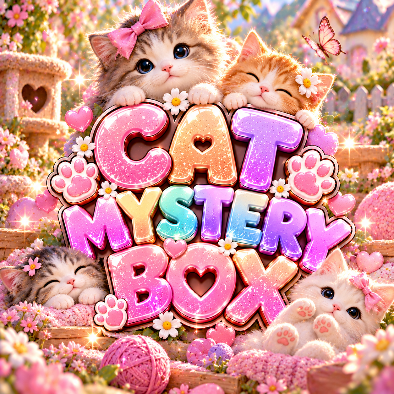 Cat mystery box