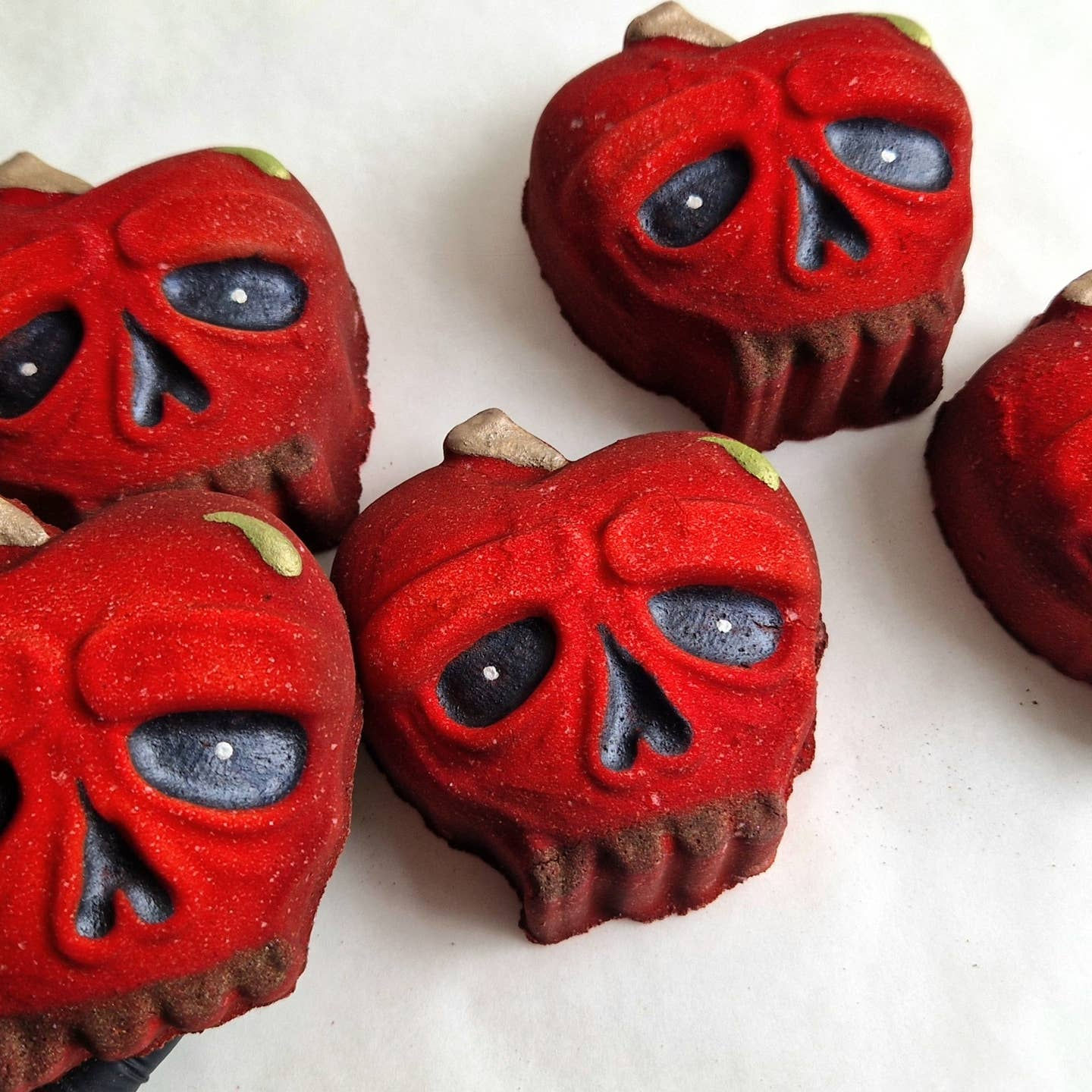 Pre order Poison Apple Bath Bomb- Scented with Toffee Apple.