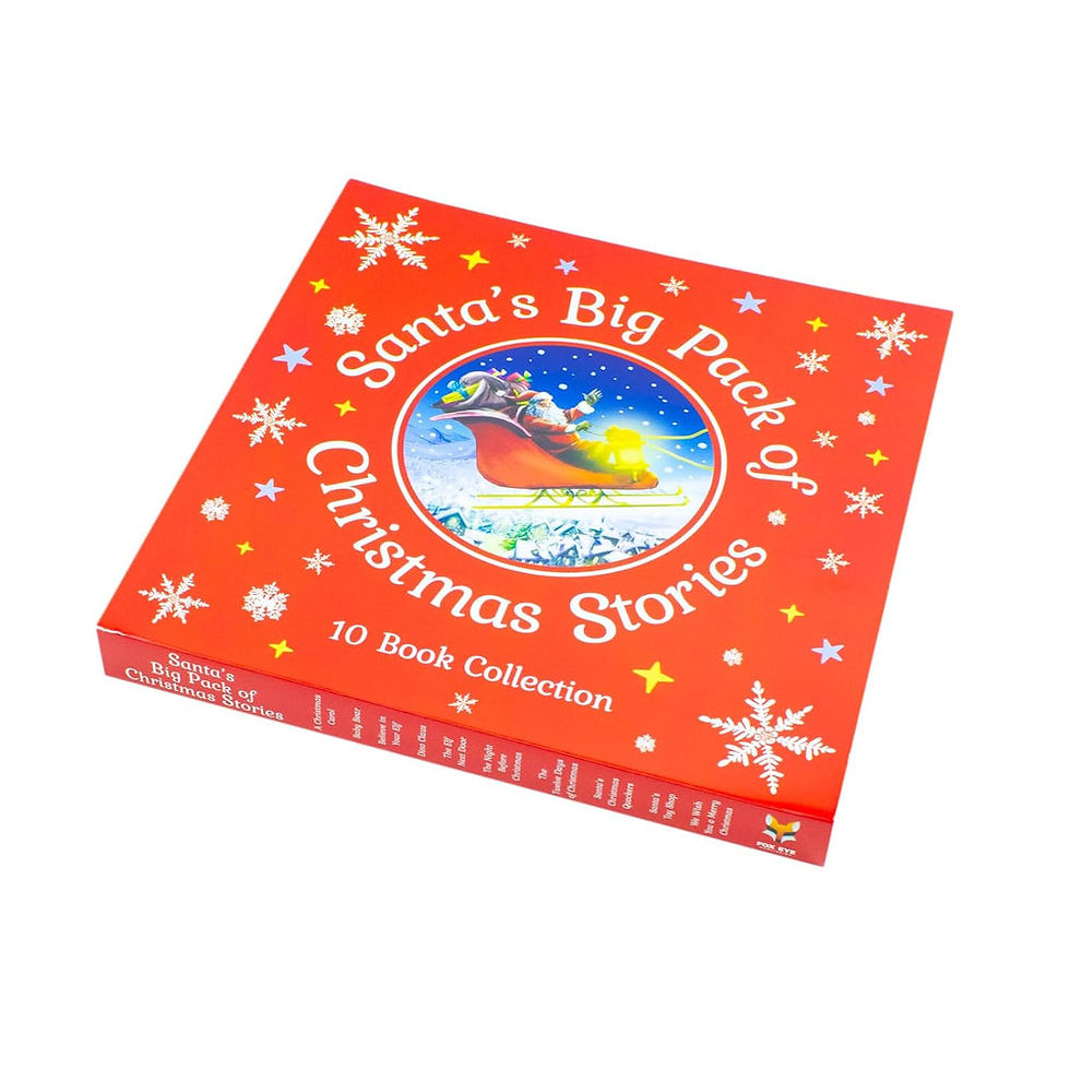 Thumbnail: Santa’s Big Pack of Christmas Stories 10 Books Collection Set