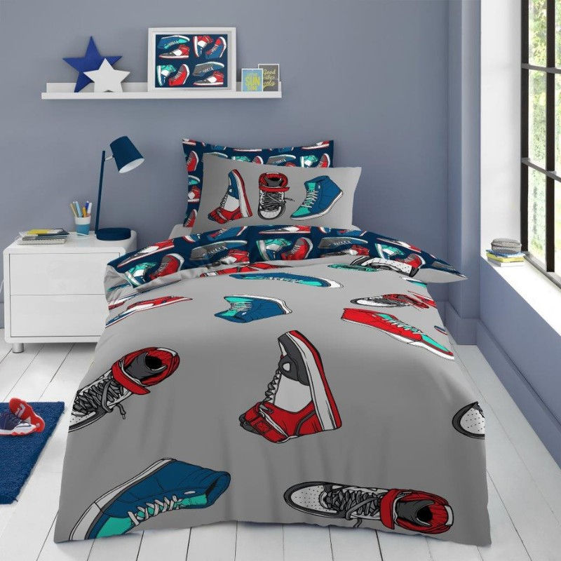 High Tops Single Duvet Set & Pillowcase