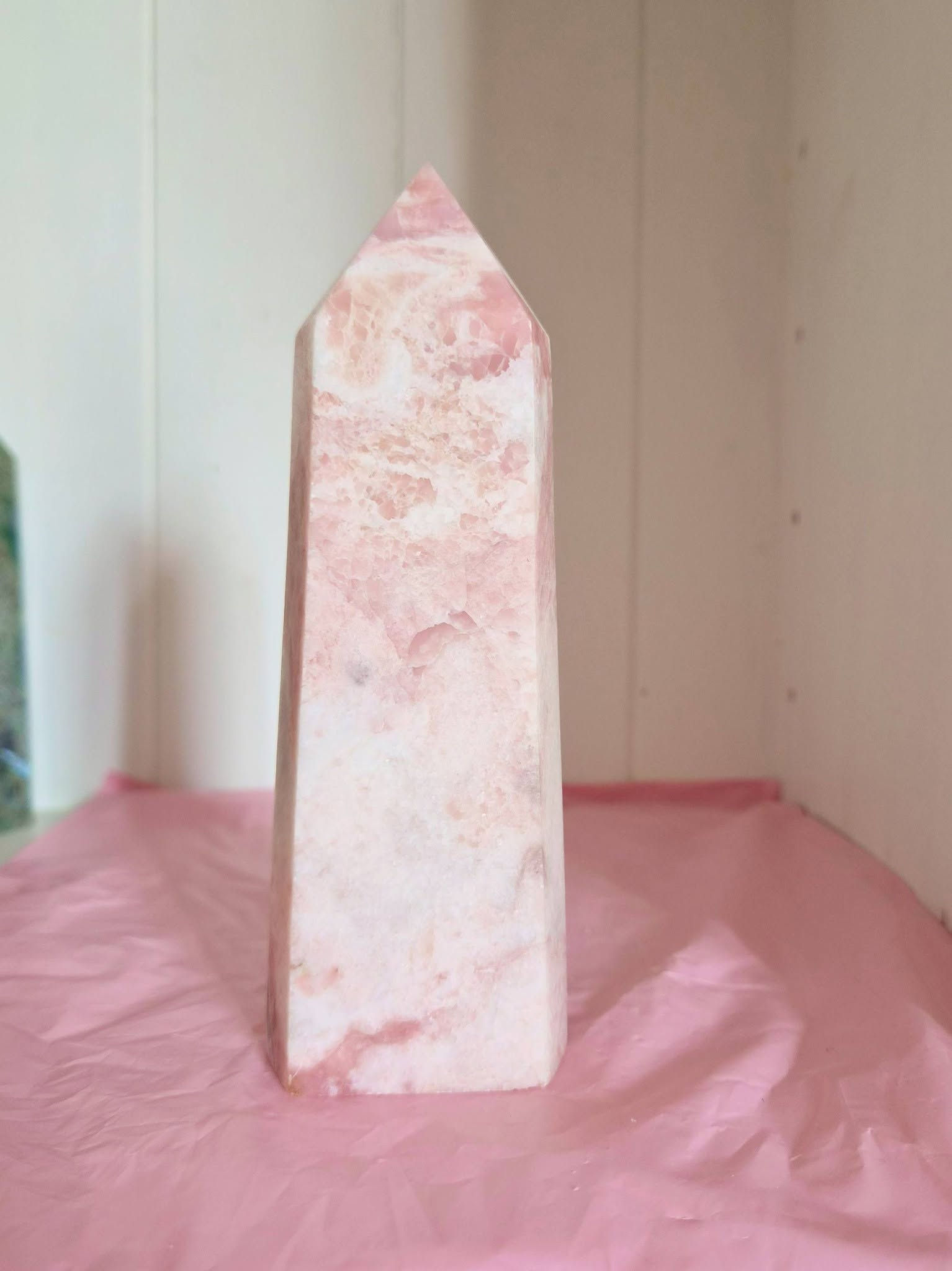 Pink opal tower 
