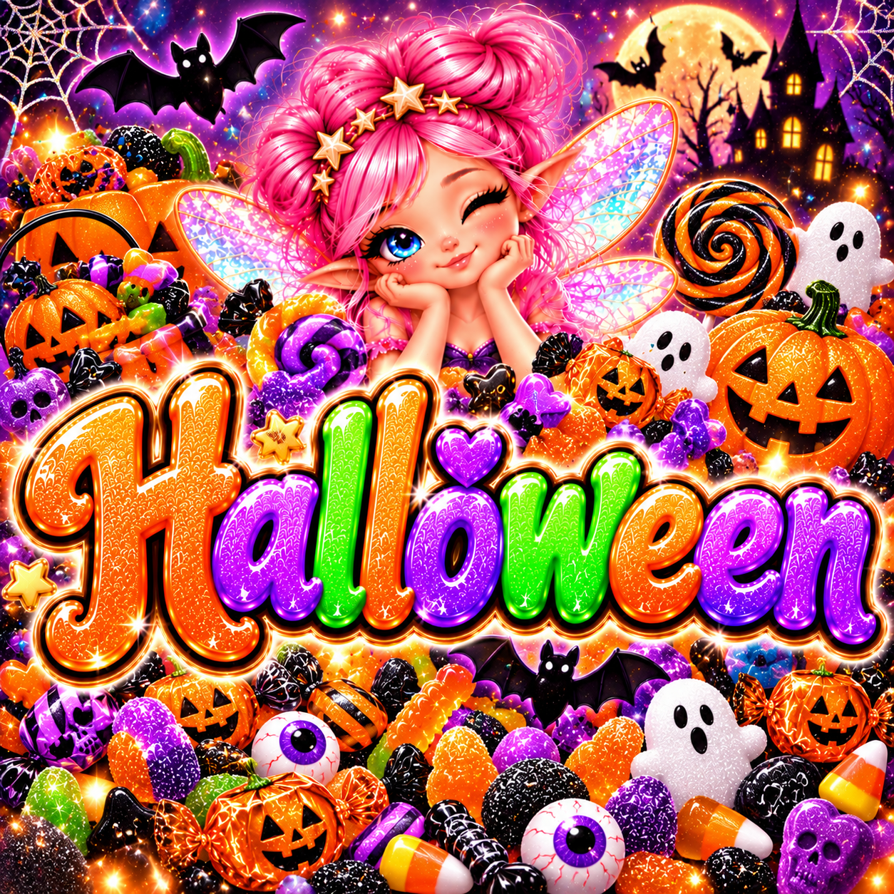 Halloween mystery sweet box
