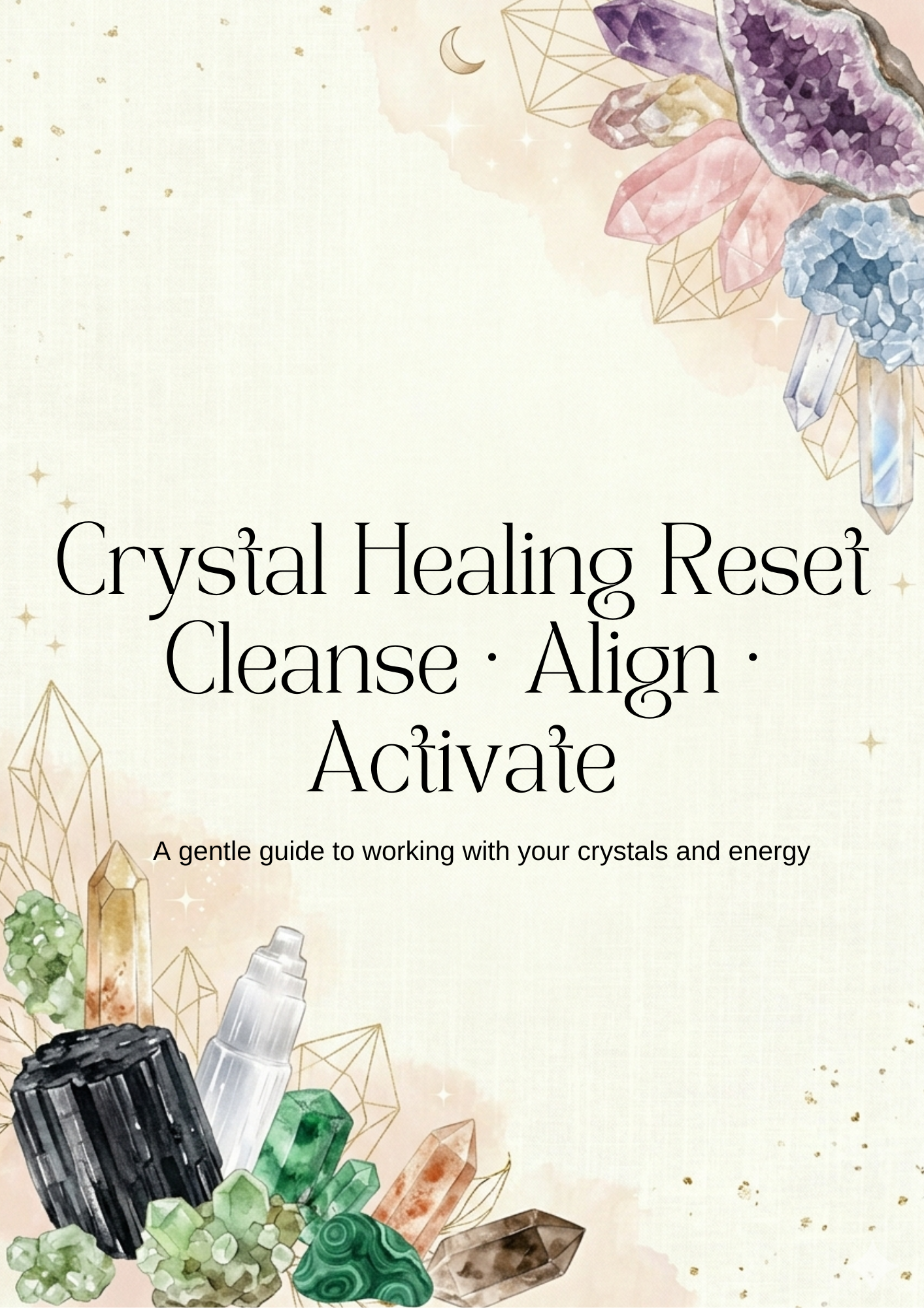 Crystal healing reset