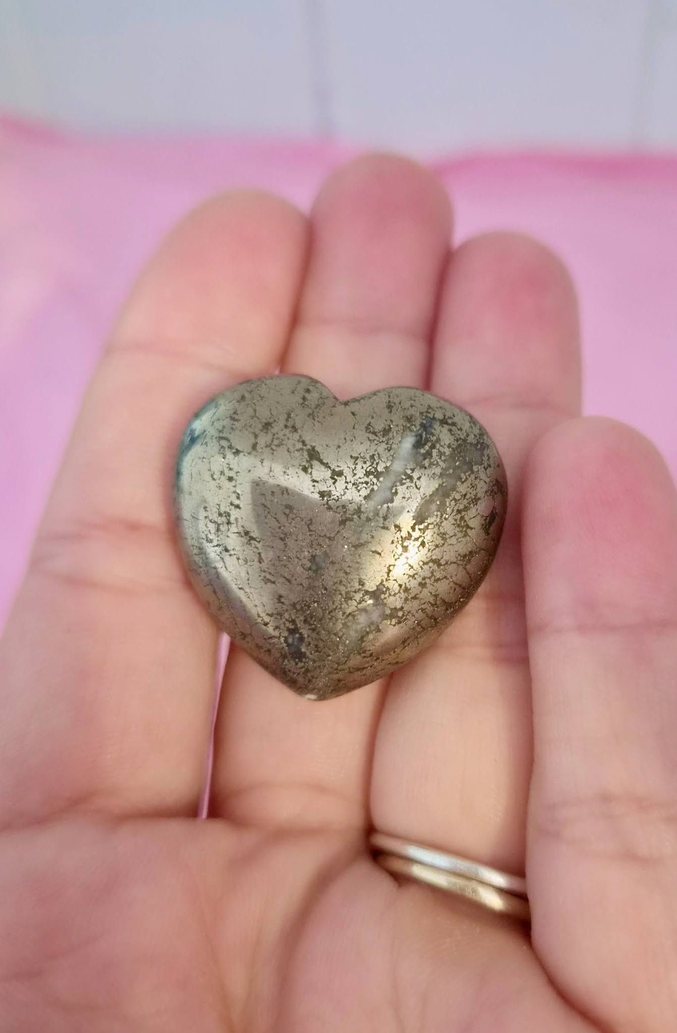 Pyrite heart