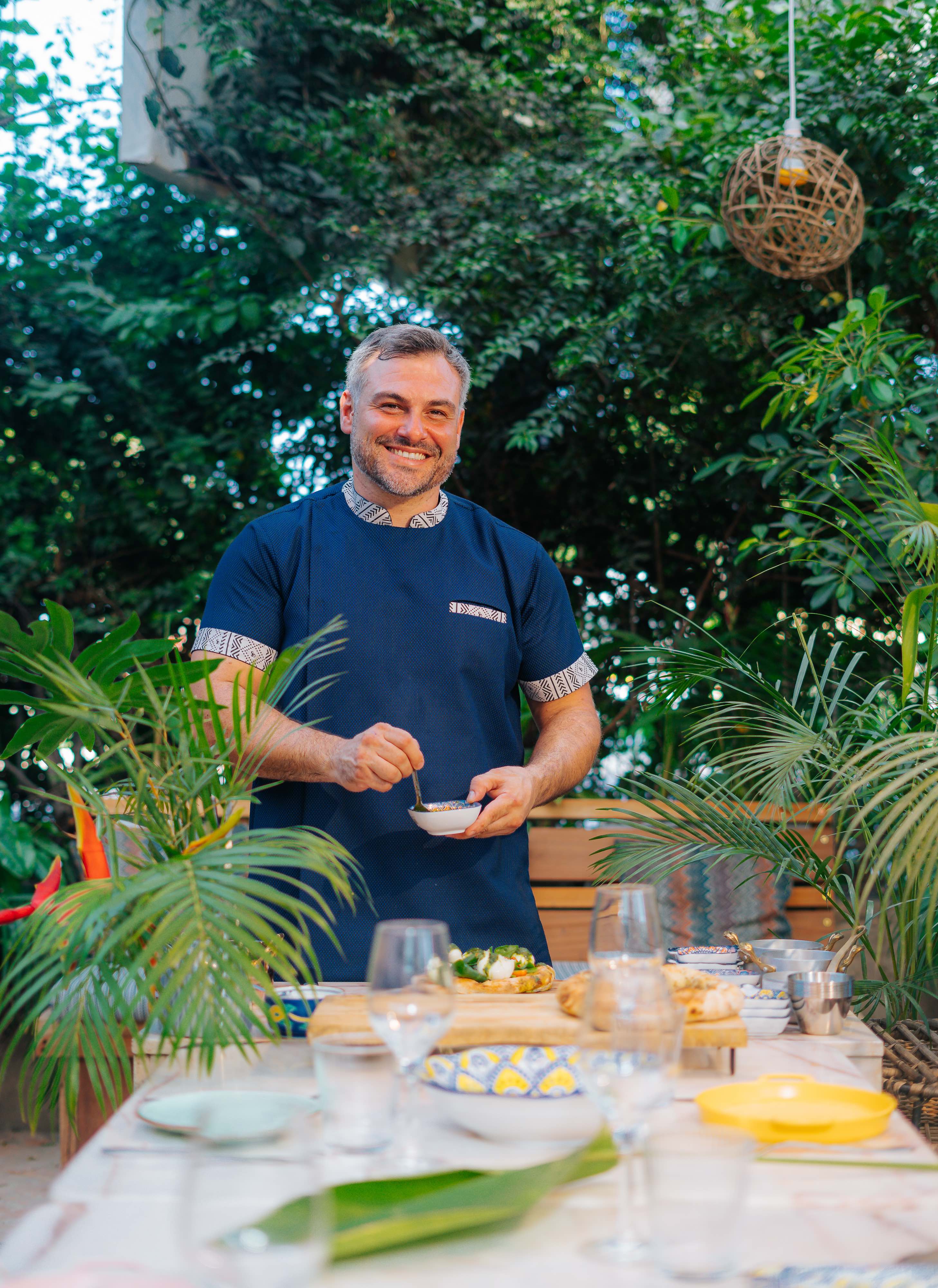 Arranged Food and Objects