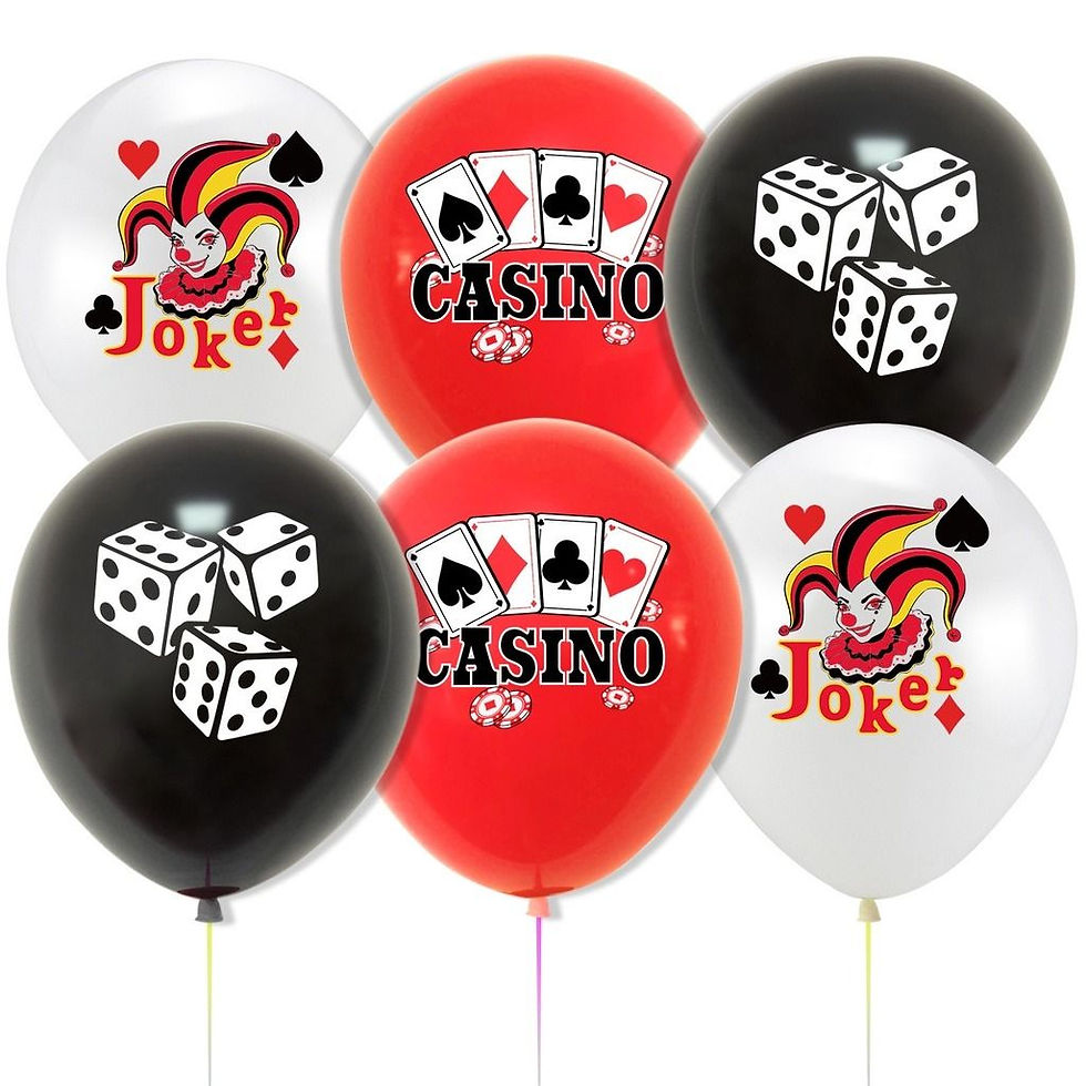 Thumbnail: Casino Birthday Theme Decorations